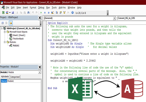 Cursos programación Excel Access VBA